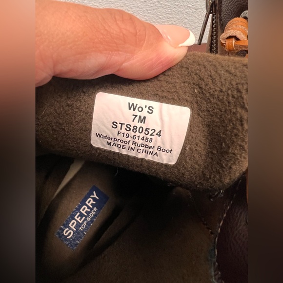 Sperry Syren Gulf Duck Boots Size 7 - Picture 6 of 11